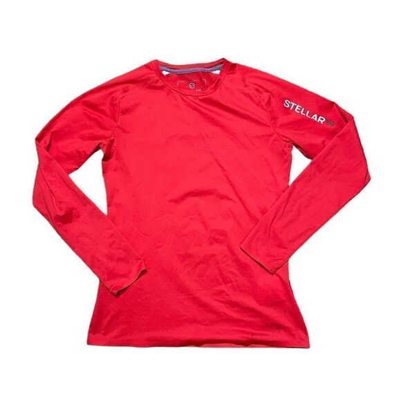 STELLAR EQUIPMENT Stellar Tech Long Sleeve Tee Red Size Small - Picture 1 of 7